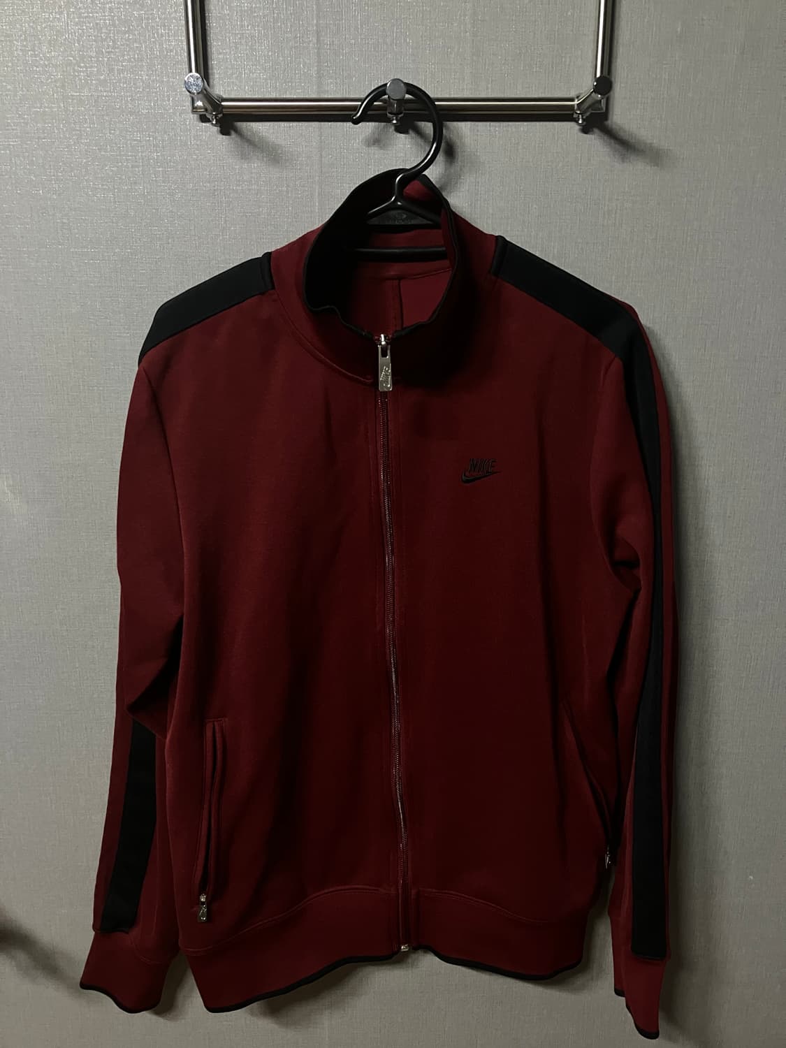 나이키 트랙탑/져지 버건디 L 상품이미지2
