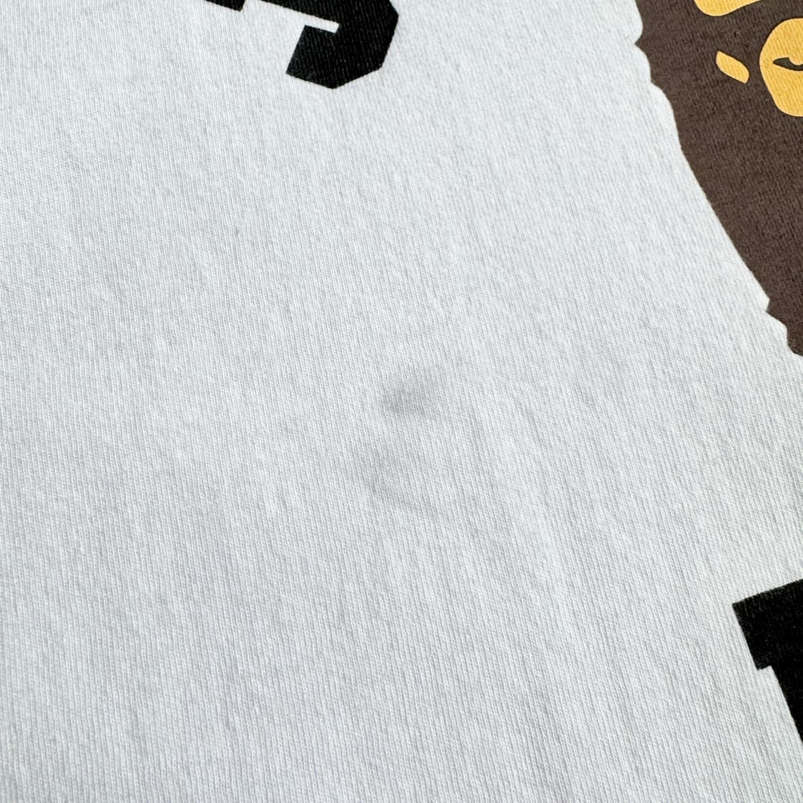 베이프 제팬 컬리지 시티 빅사루 반팔 티셔츠 화이트 상품이미지7