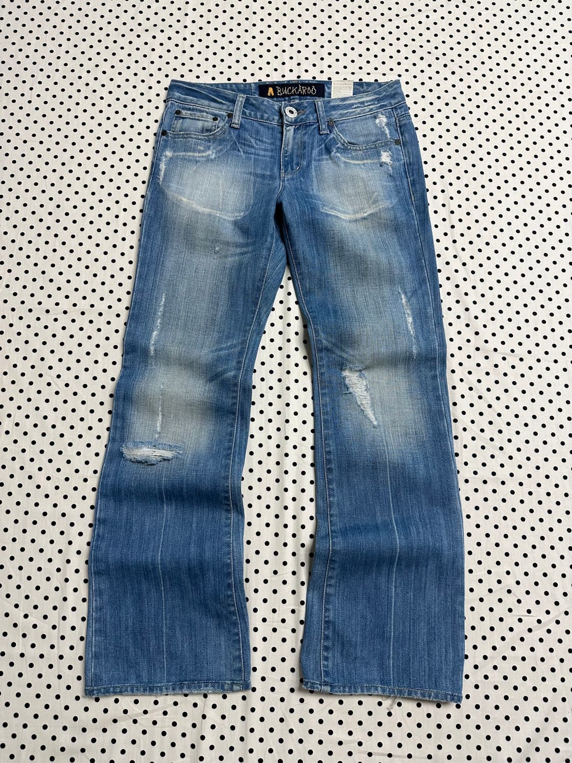 버커루 부츠컷 데님팬츠 y2k 펑크 상품이미지2