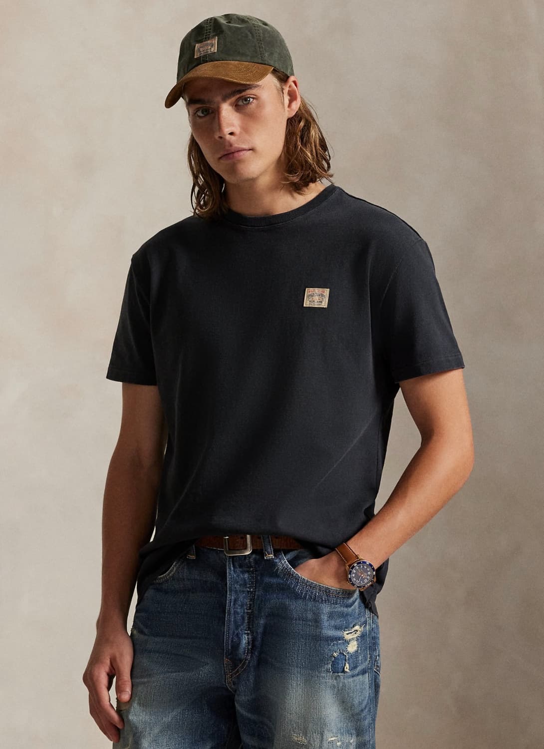폴로 랄프로렌 폴로 컨트리 클래식핏 티셔츠 M 블랙 상품이미지1