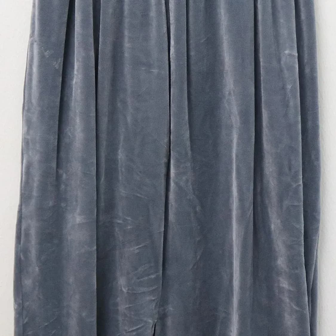 HELM 벨벳 뒷밴딩 롱 스커트 62017 상품이미지7