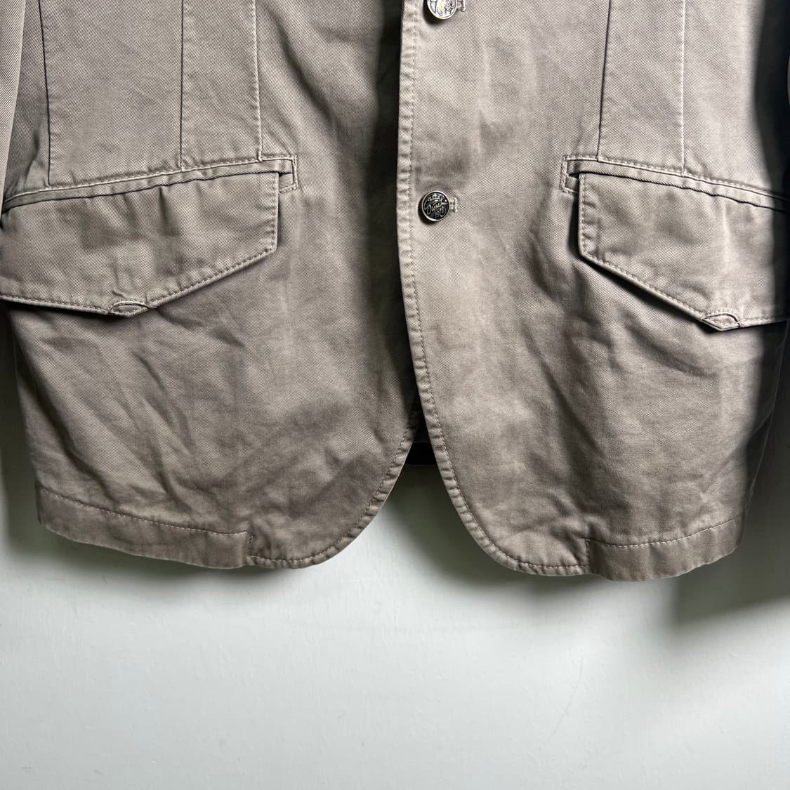 Diesel 디젤 밀리터리 코튼 블레이저 자켓 M 상품이미지5