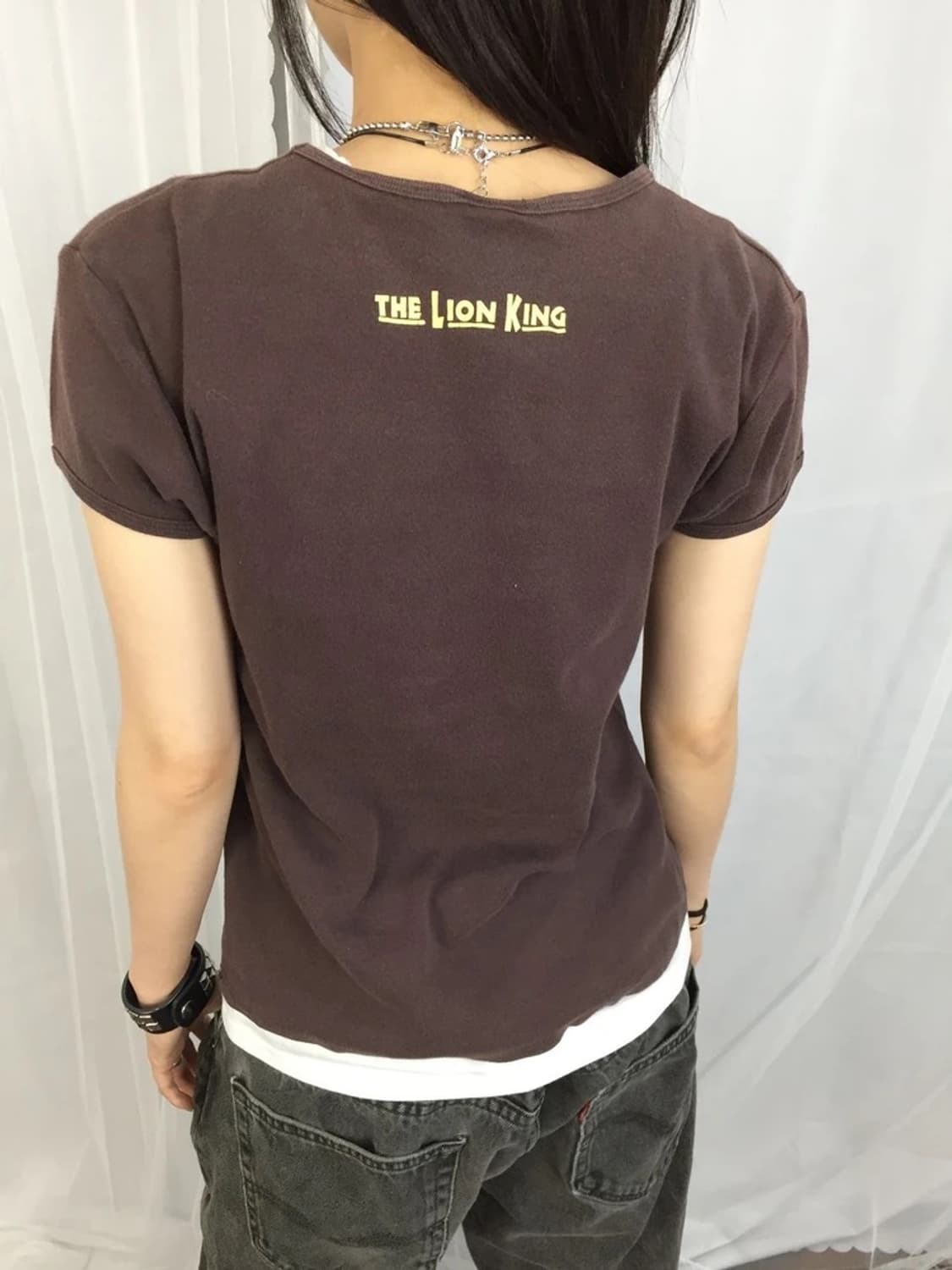 00s Disney Lion King Broadway Baby Tee 상품이미지3