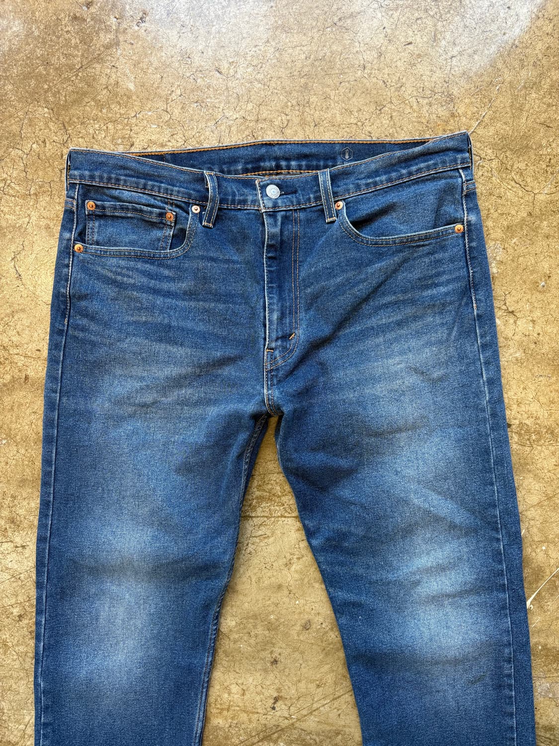 리바이스 502 워싱 데님 상품이미지3