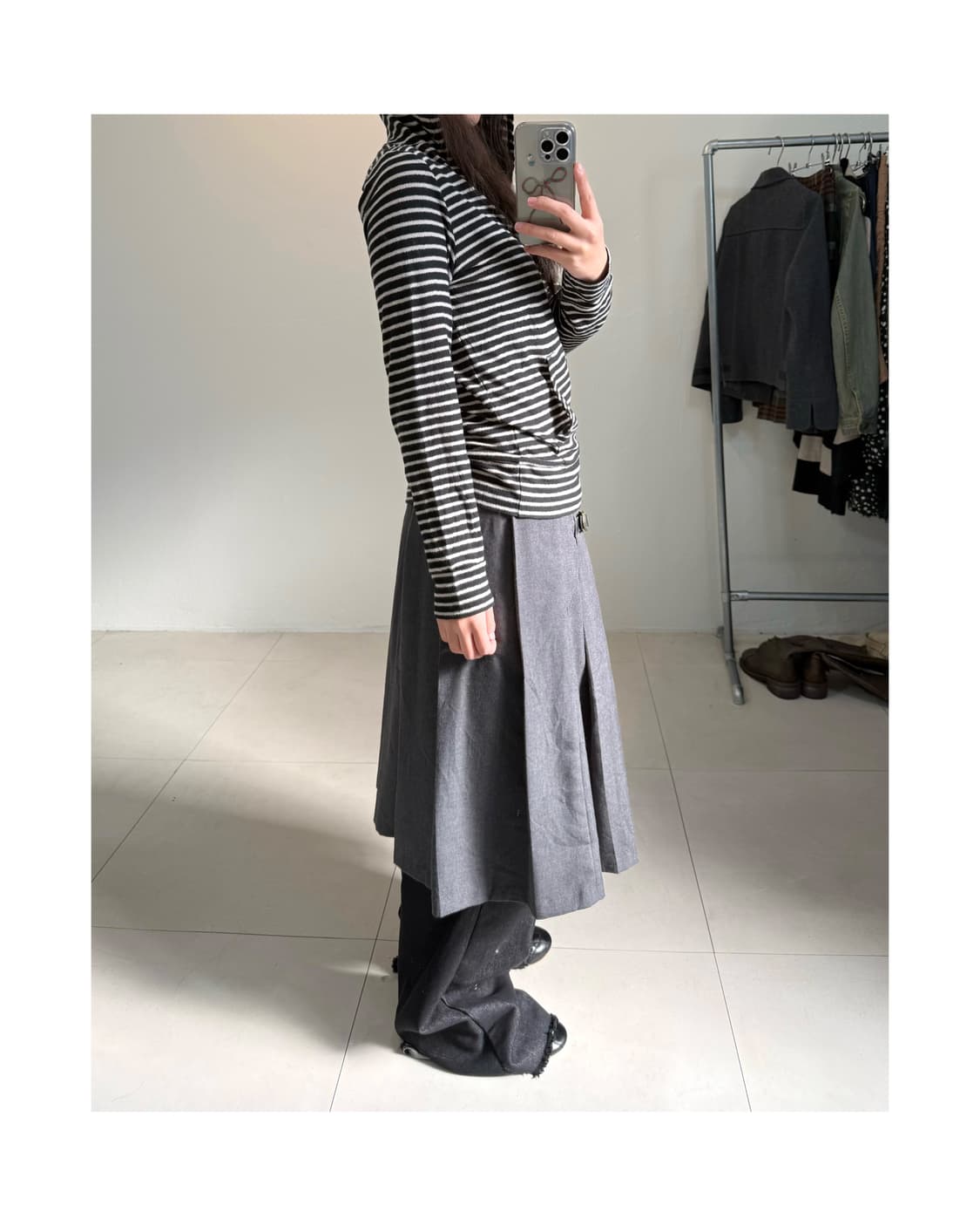 빈티지 후드 집업 상품이미지2