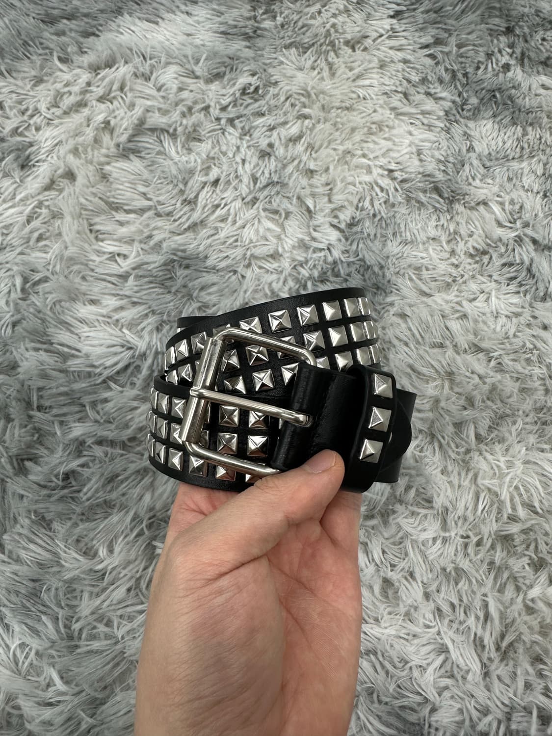 빈티지 스터드 벨트 상품이미지1