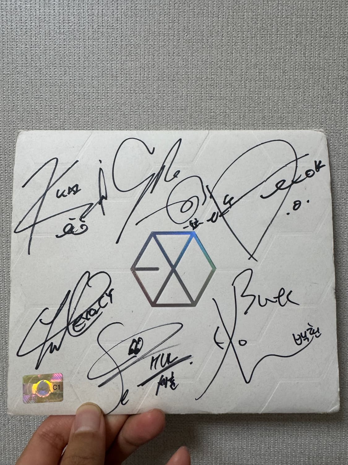 EXO 엑소 MAMA 친필싸인CD  상품이미지1
