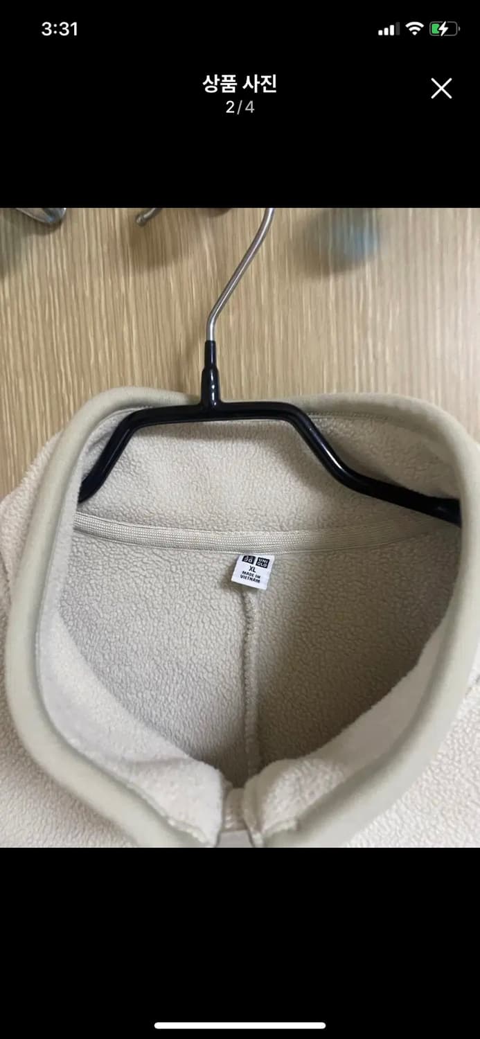 [UNIQLO] 유니클로 아노락 후리스 자켓 XL사이즈 상품이미지2