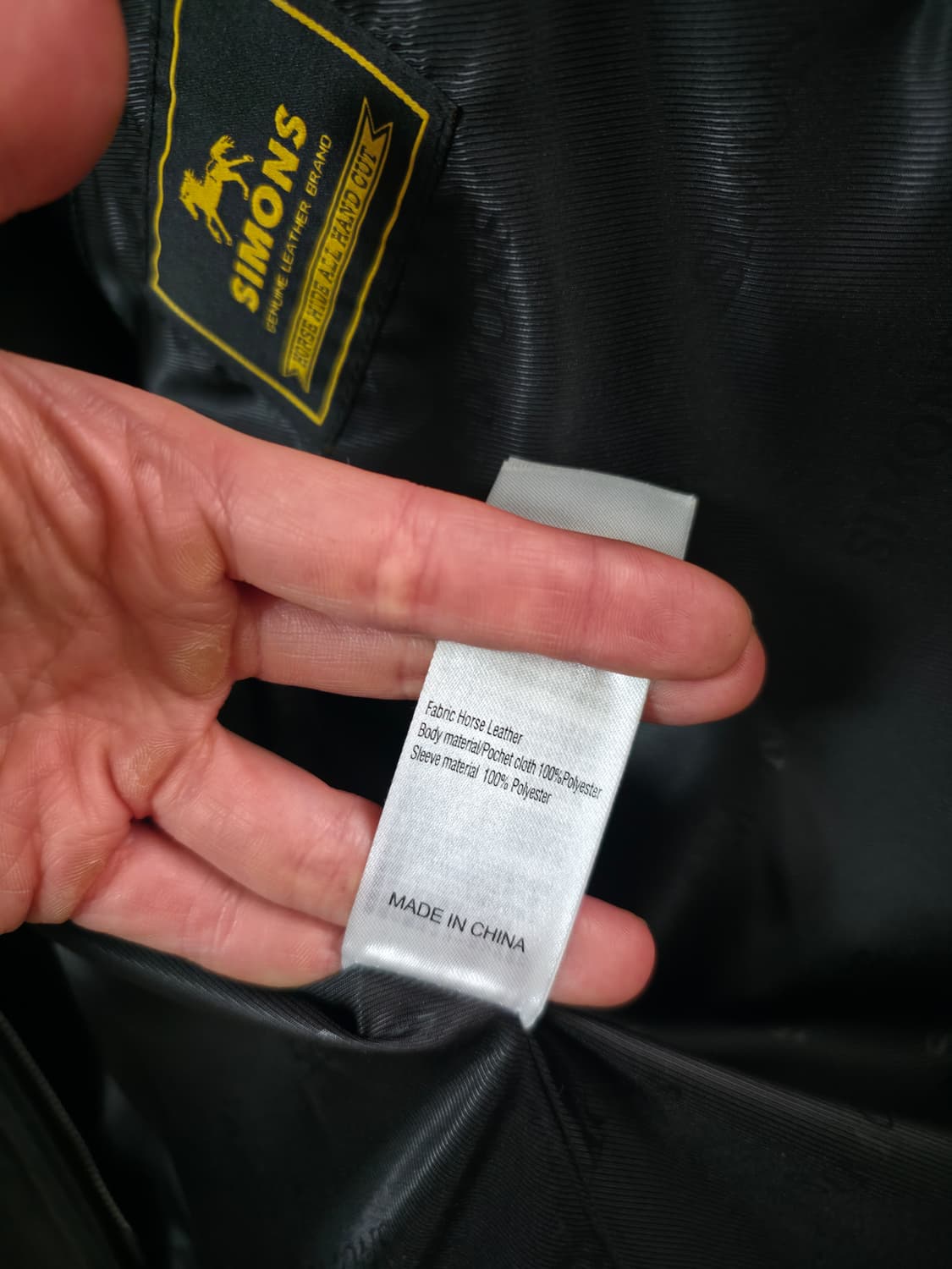 [2XL] 리얼시몬스 J100 홀스하이드 차심 말가죽 자켓 상품이미지6