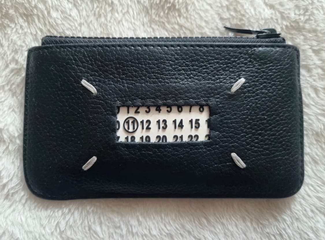 메종마르지엘라 블랙넘버링 카드지갑 상품이미지1