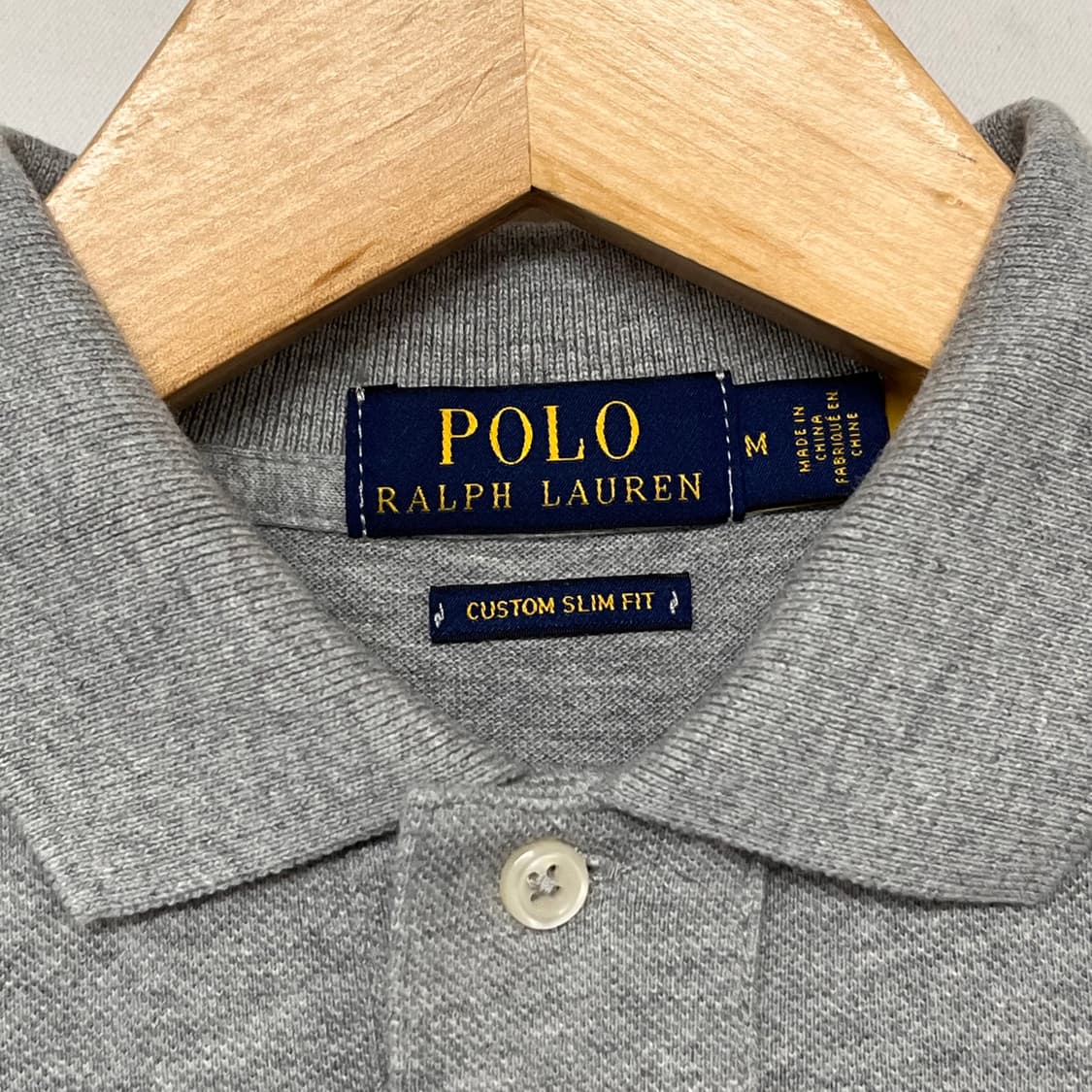 폴로 랄프로렌 신형 포니 로고 카라 반팔 티셔츠 그레이 상품이미지4