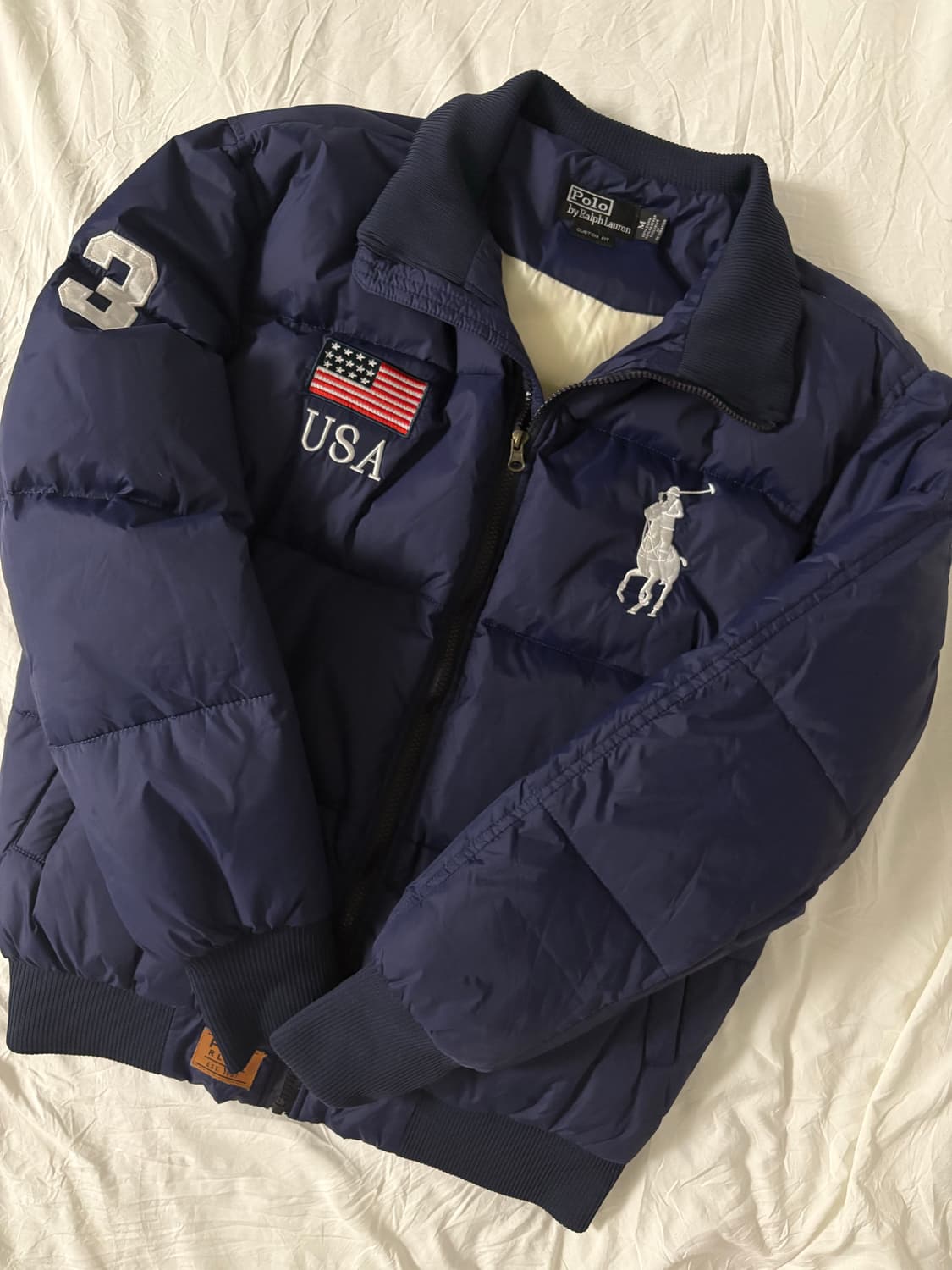 폴로 빅포니 성조기 패딩  상품이미지2
