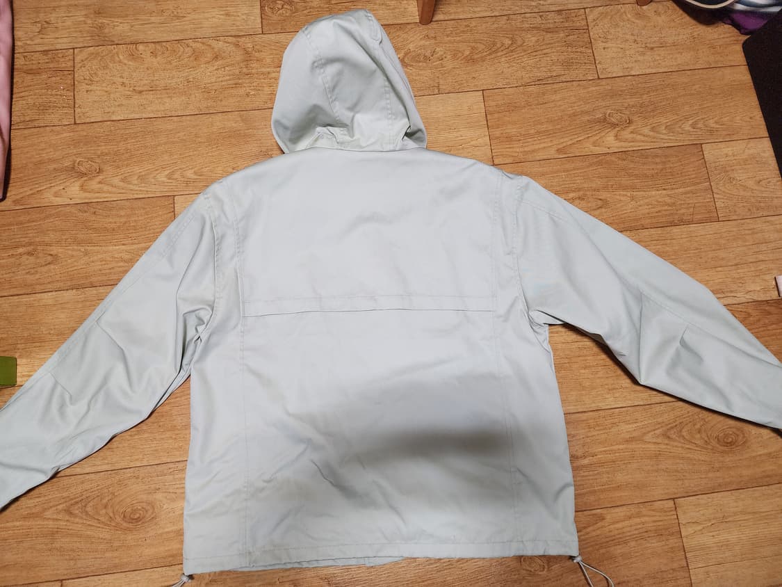 [M] 인템포무드 스트링 에센셜 후디 쉘 파카 샌드베이지 상품이미지3