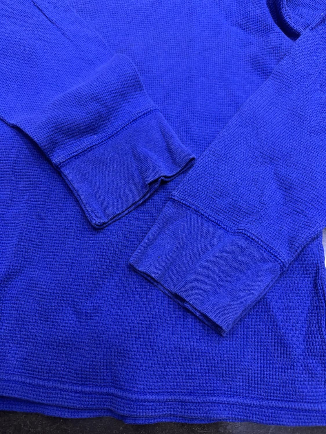 폴로 랄프로렌 미니멀 와플 티셔츠 블루 L 상품이미지5