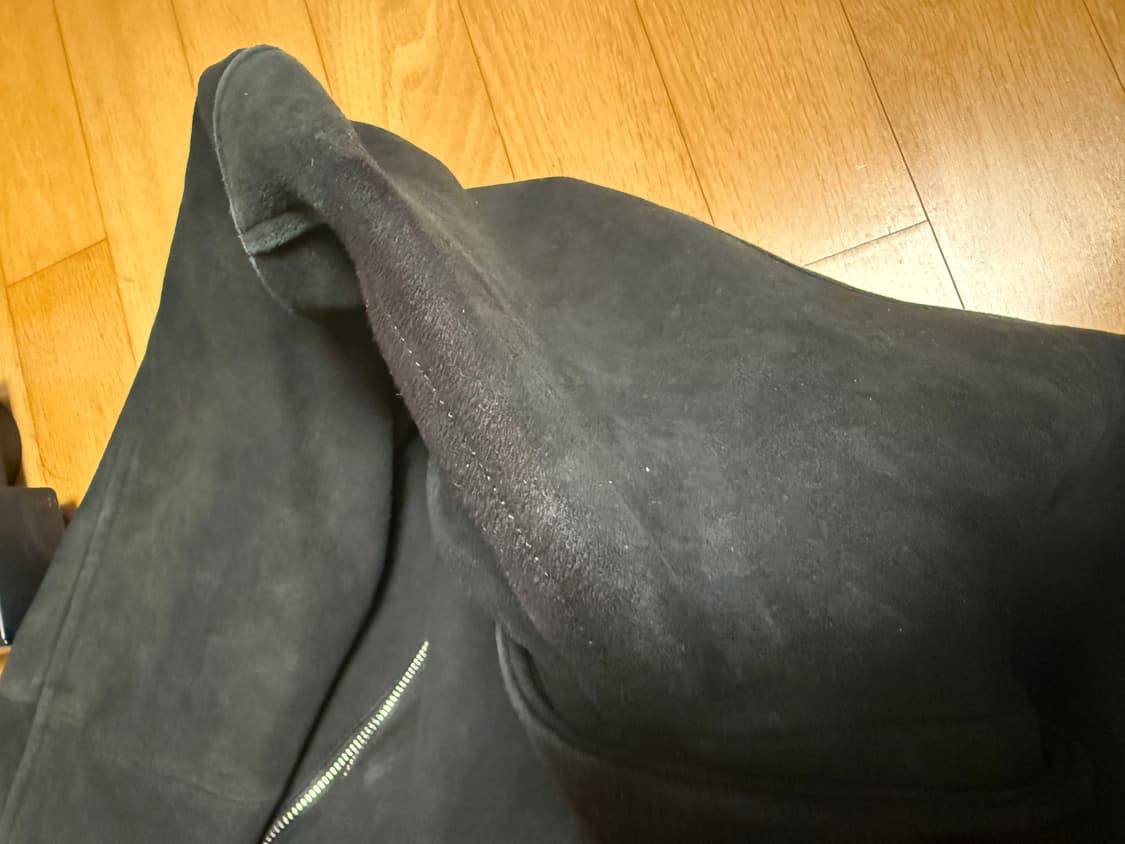 스투시 8볼 스웨이드 빙 자켓 XL 상품이미지4