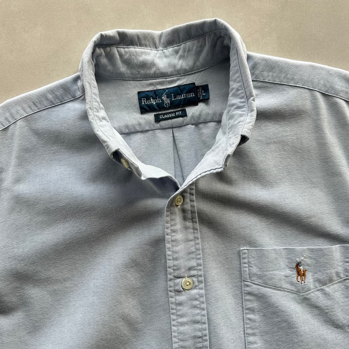 [L]폴로 랄프로렌 클래식핏 포켓 옥스포드 셔츠 상품이미지8
