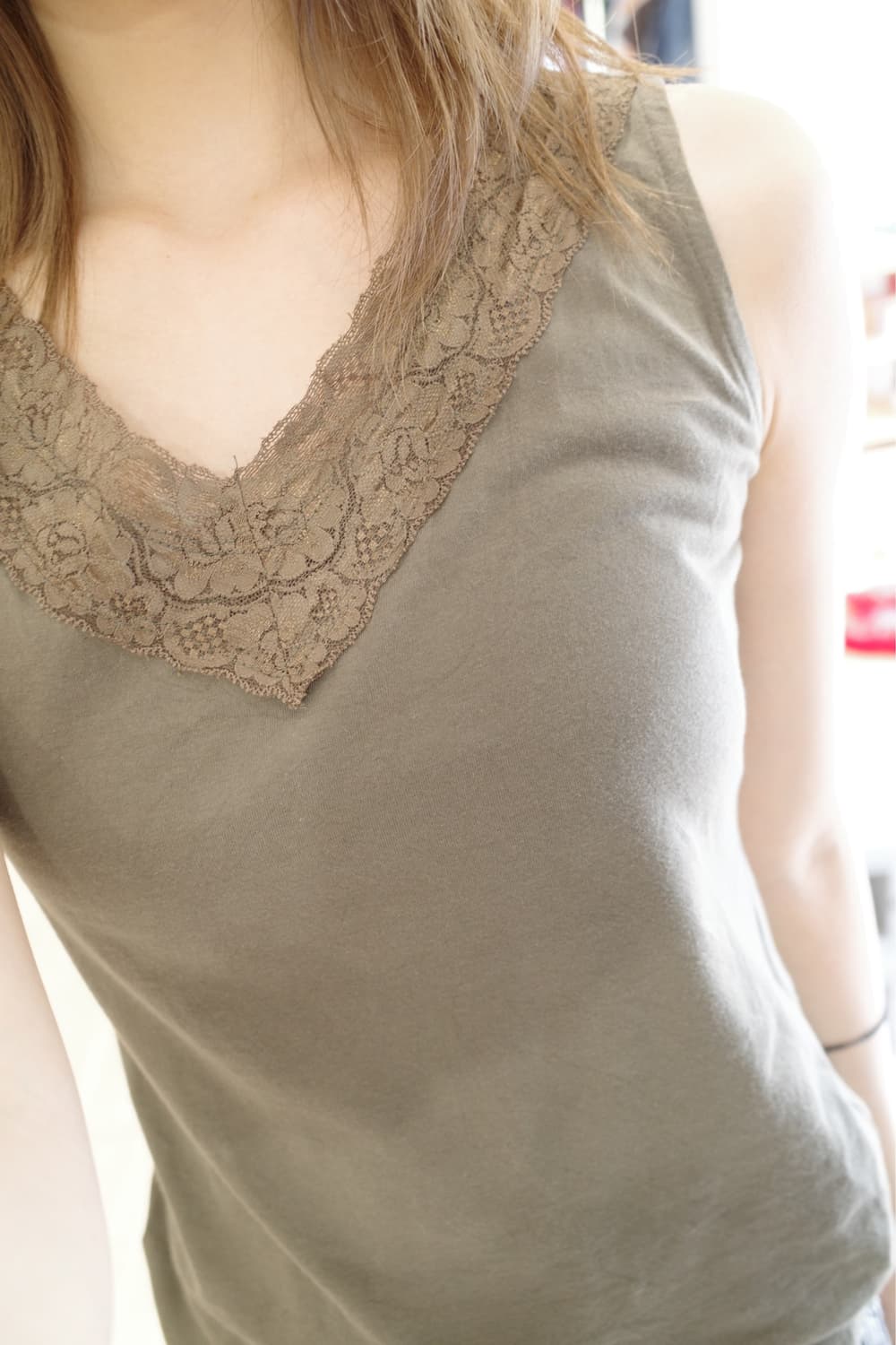lace sleeveless 상품이미지4
