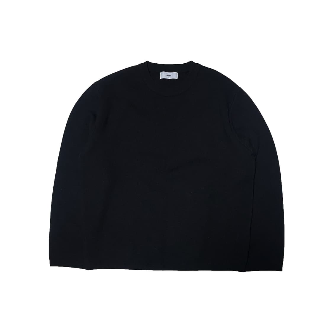 엘무드 울 캐시미어 블랙 니트 상품이미지1