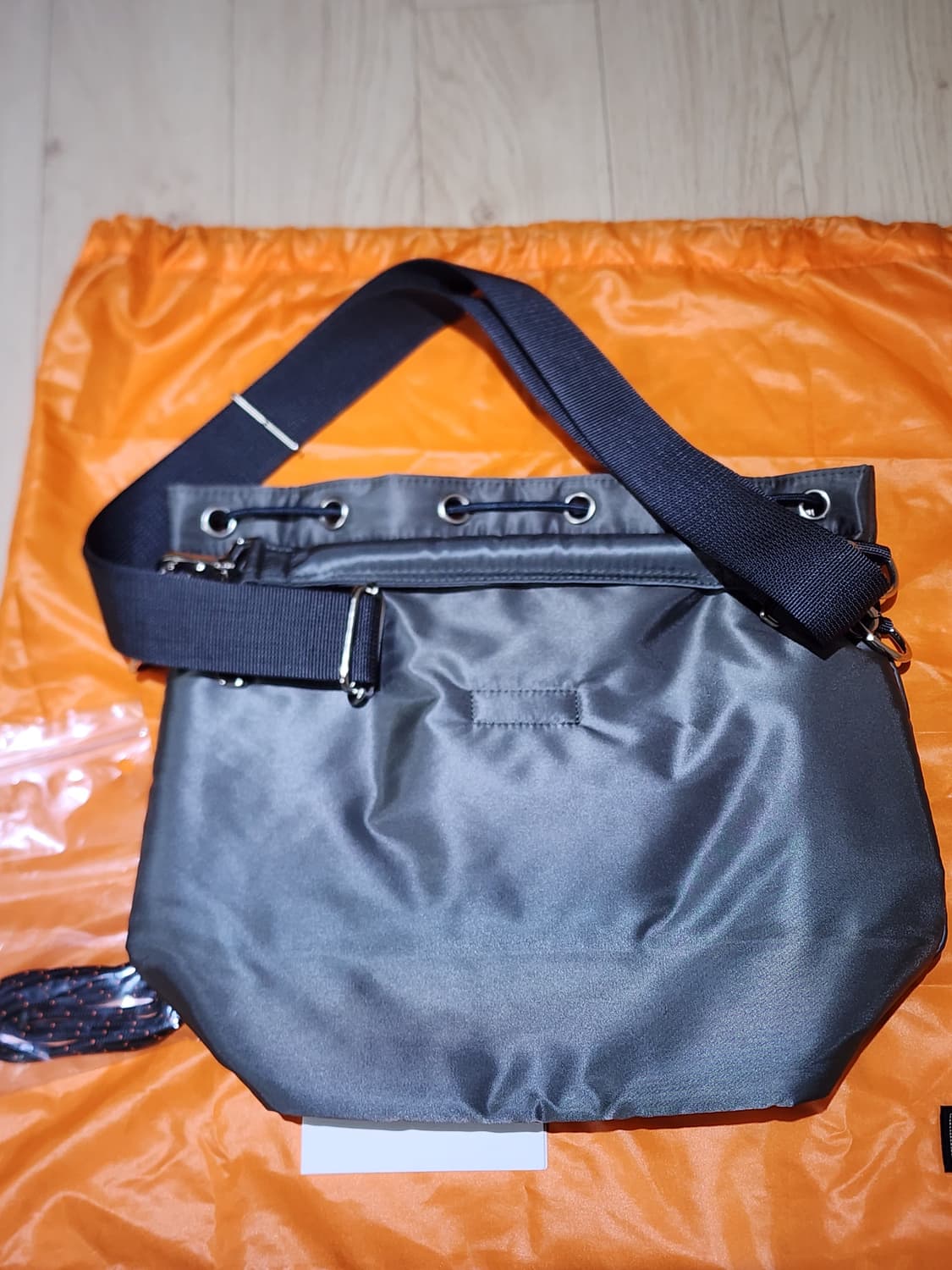 요시다포터 탱커 벌룬삭 라지 실버그레이 상품이미지5