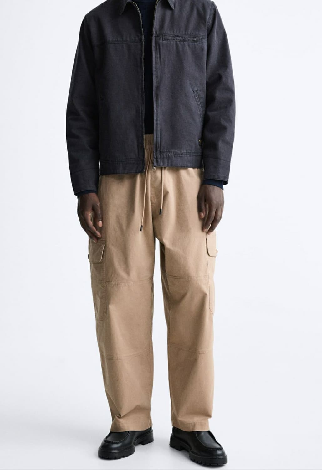 자라 와이드 카고 팬츠 상품이미지2