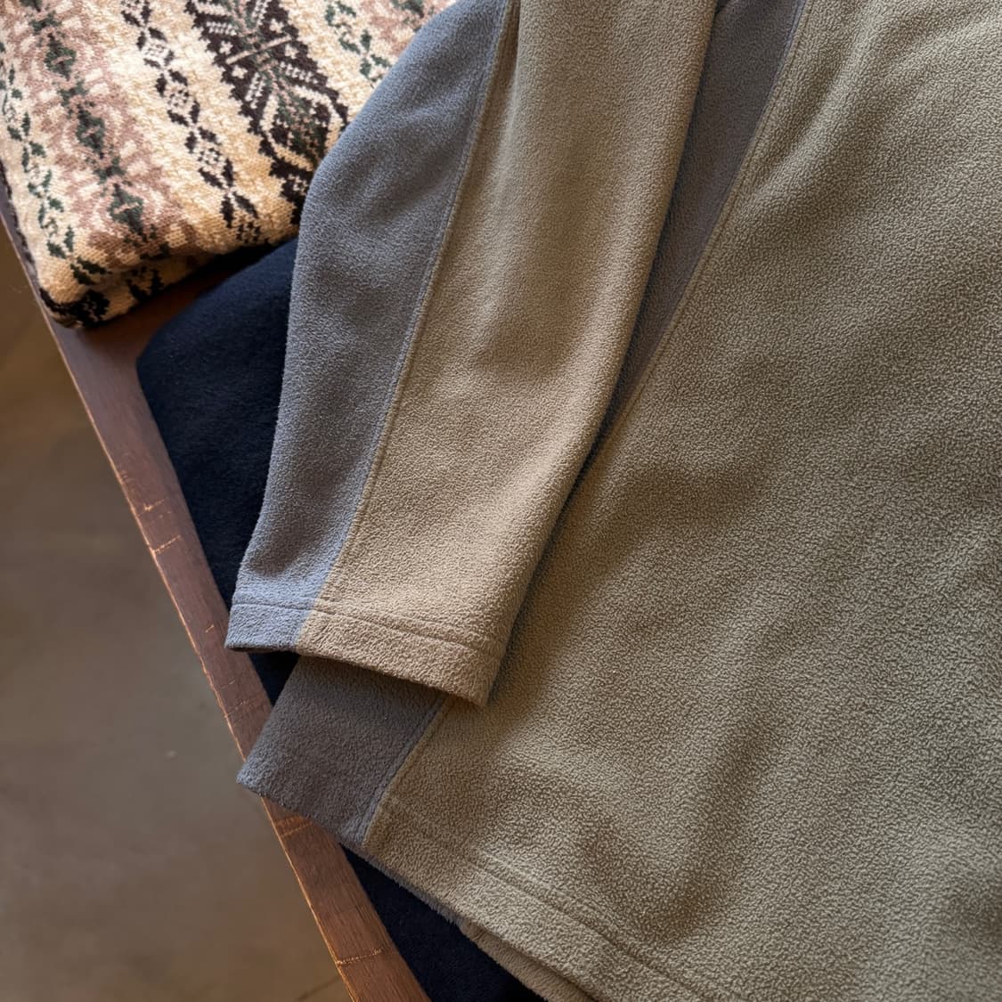 엘엘빈 플리스 아노락 하프집업 상품이미지2