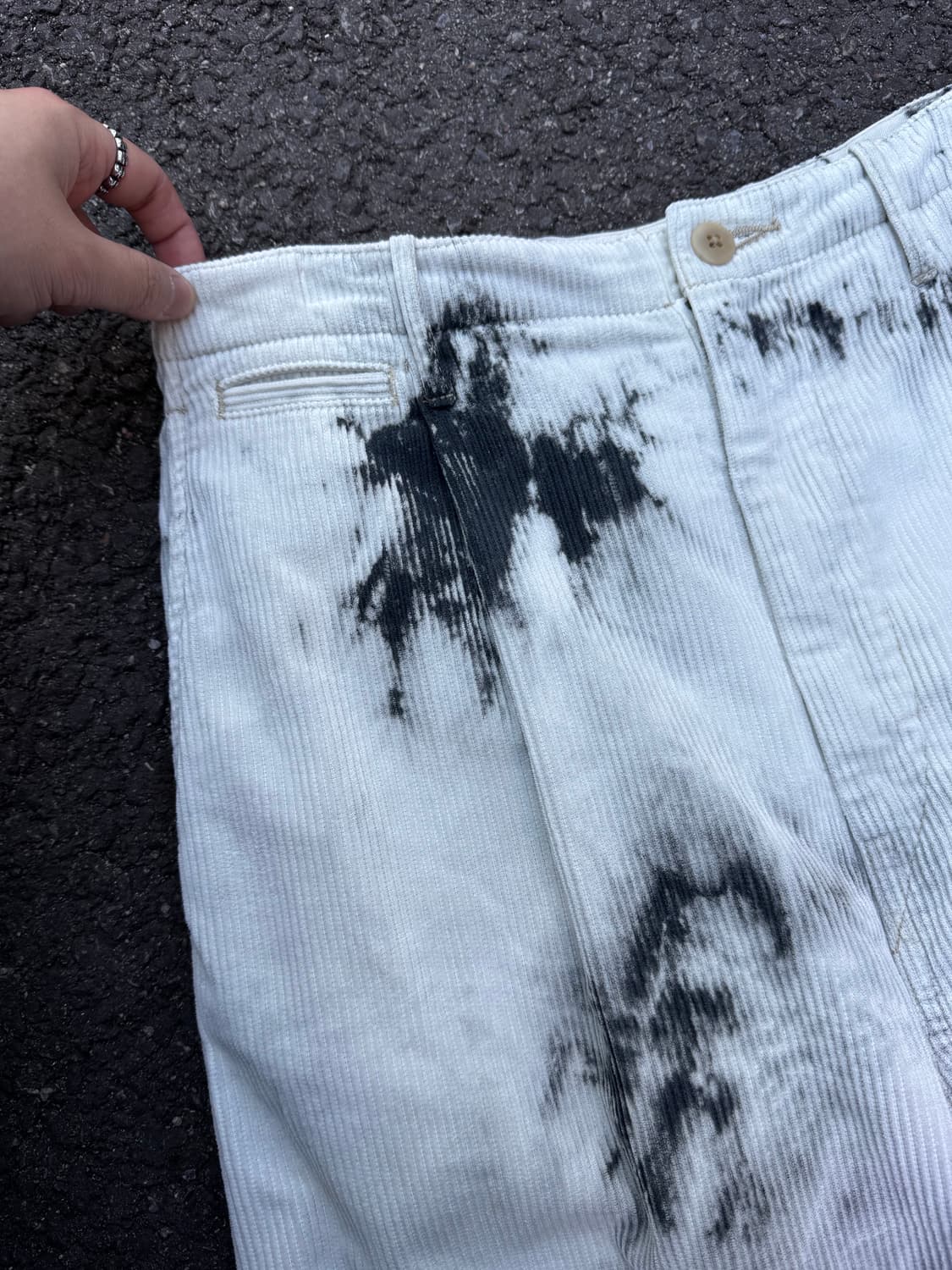 캐피탈 컨트리 타이다이 신치백 코듀로이 팬츠  상품이미지6