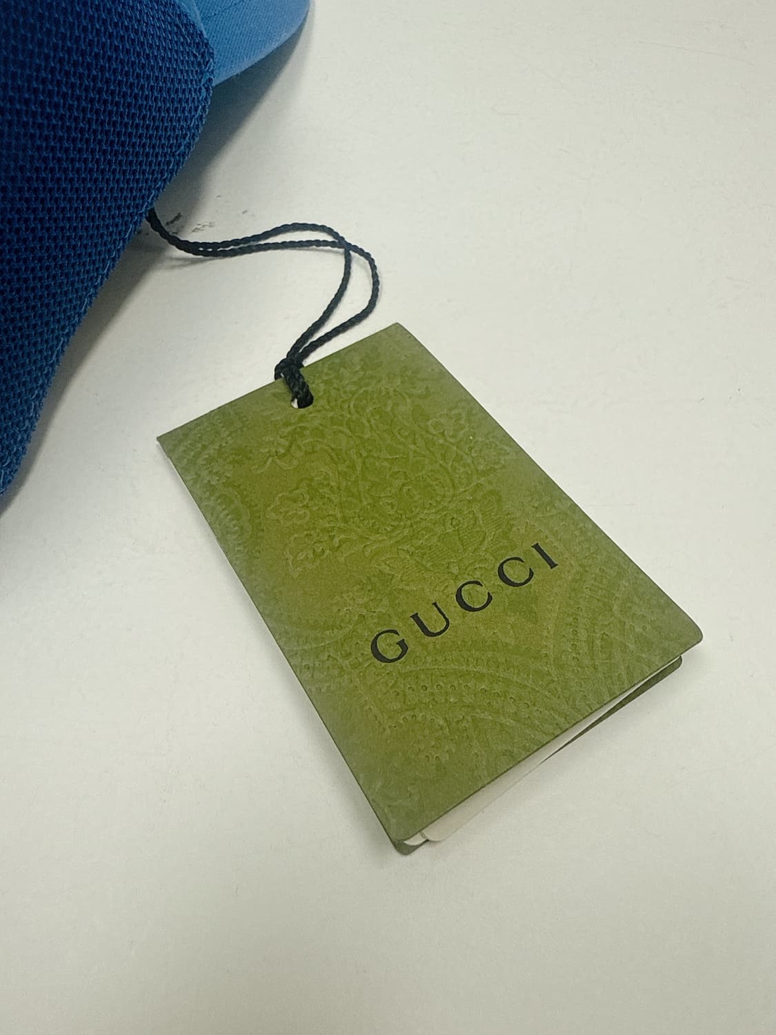 (정품/새상품) GUCCI 구찌 남녀공용 블루 로고 메쉬 볼캡 상품이미지6