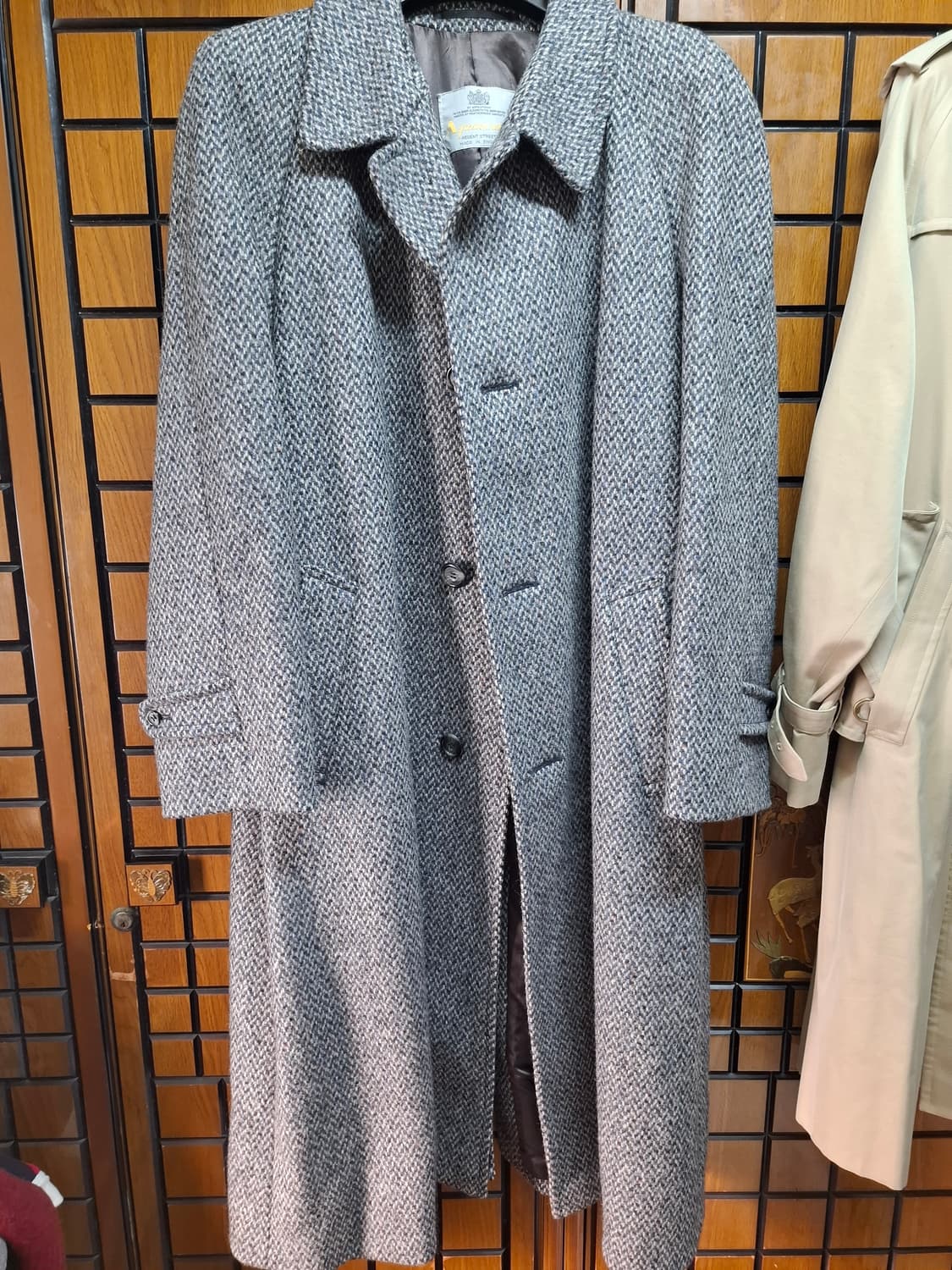 아쿠아스큐텀 아이리쉬 트위드 코트 상품이미지1