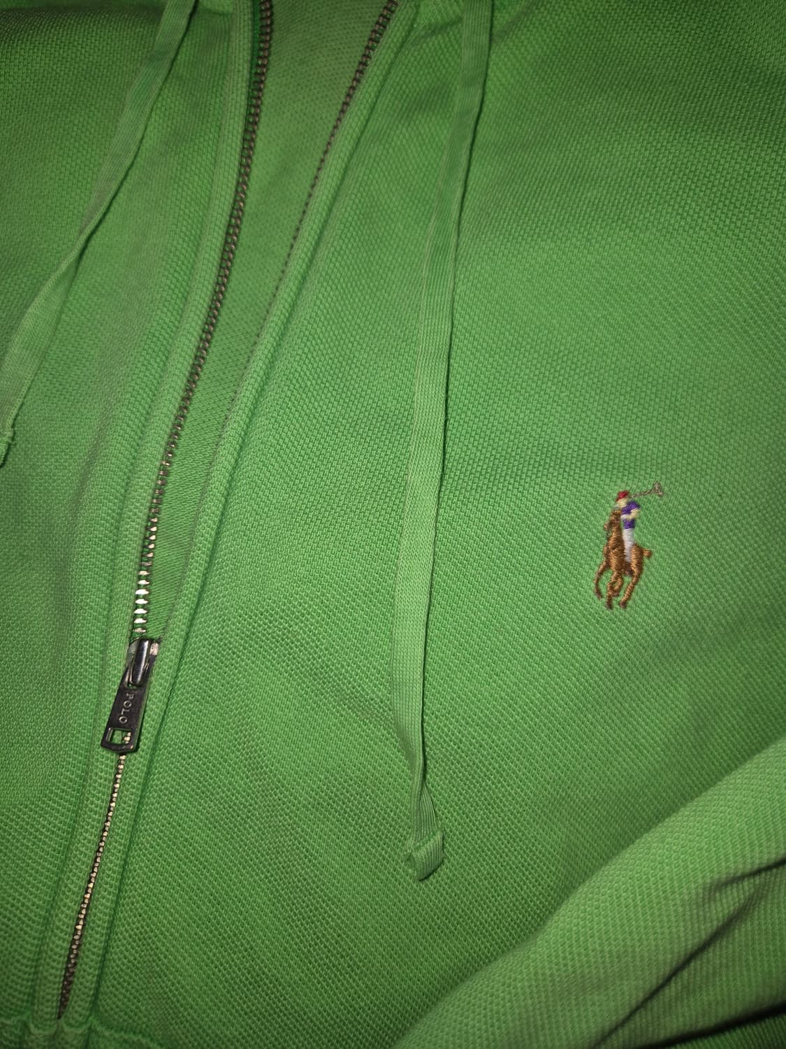폴로 랄프로렌 초록 봄빛 후드집업 M 상품이미지1