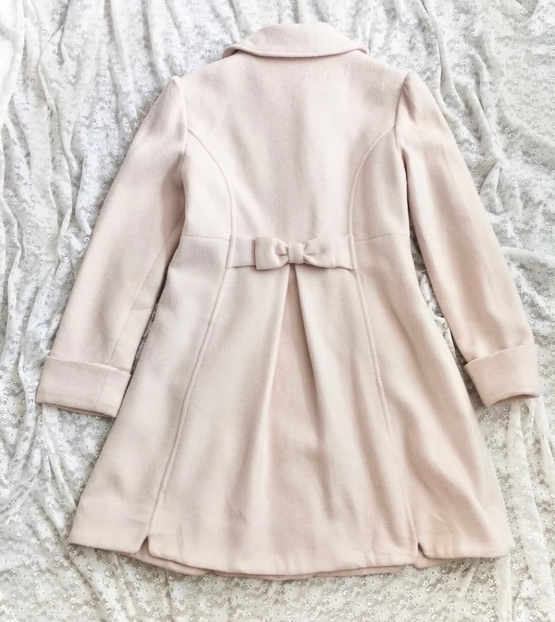 Lodispotto 로디스포토 리본 코트 핑크 리즈리사 스나이델 자켓 상품이미지2