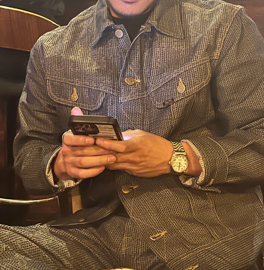 [초판] 캐피탈 센츄리 no.7사시코 데님 셋업 상품이미지3