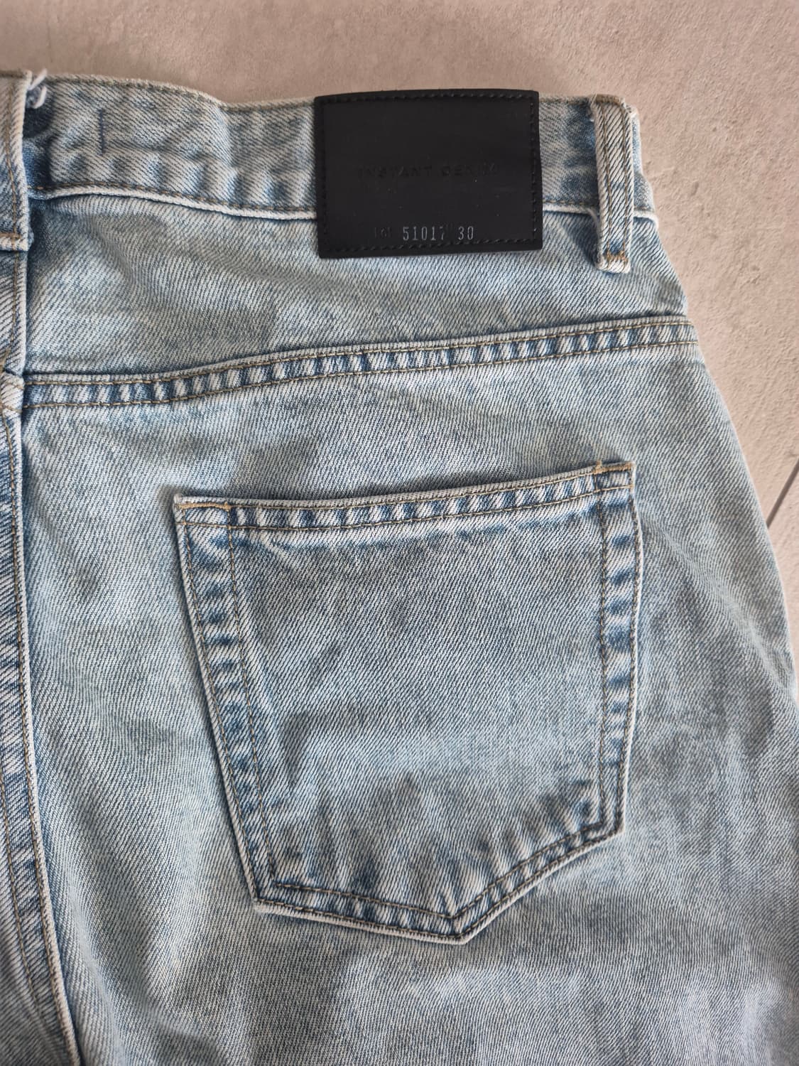 브랜디드 51017 HISHITOMO LIGHT BLUE JEAN 상품이미지4