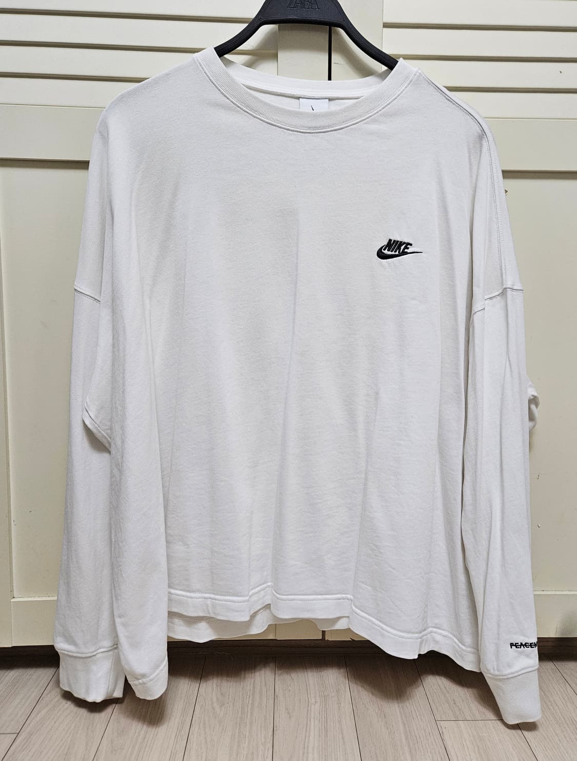 나이키 x 피스마이너스원 롱슬리브 티셔츠 화이트 (DR0098-100)L 상품이미지2