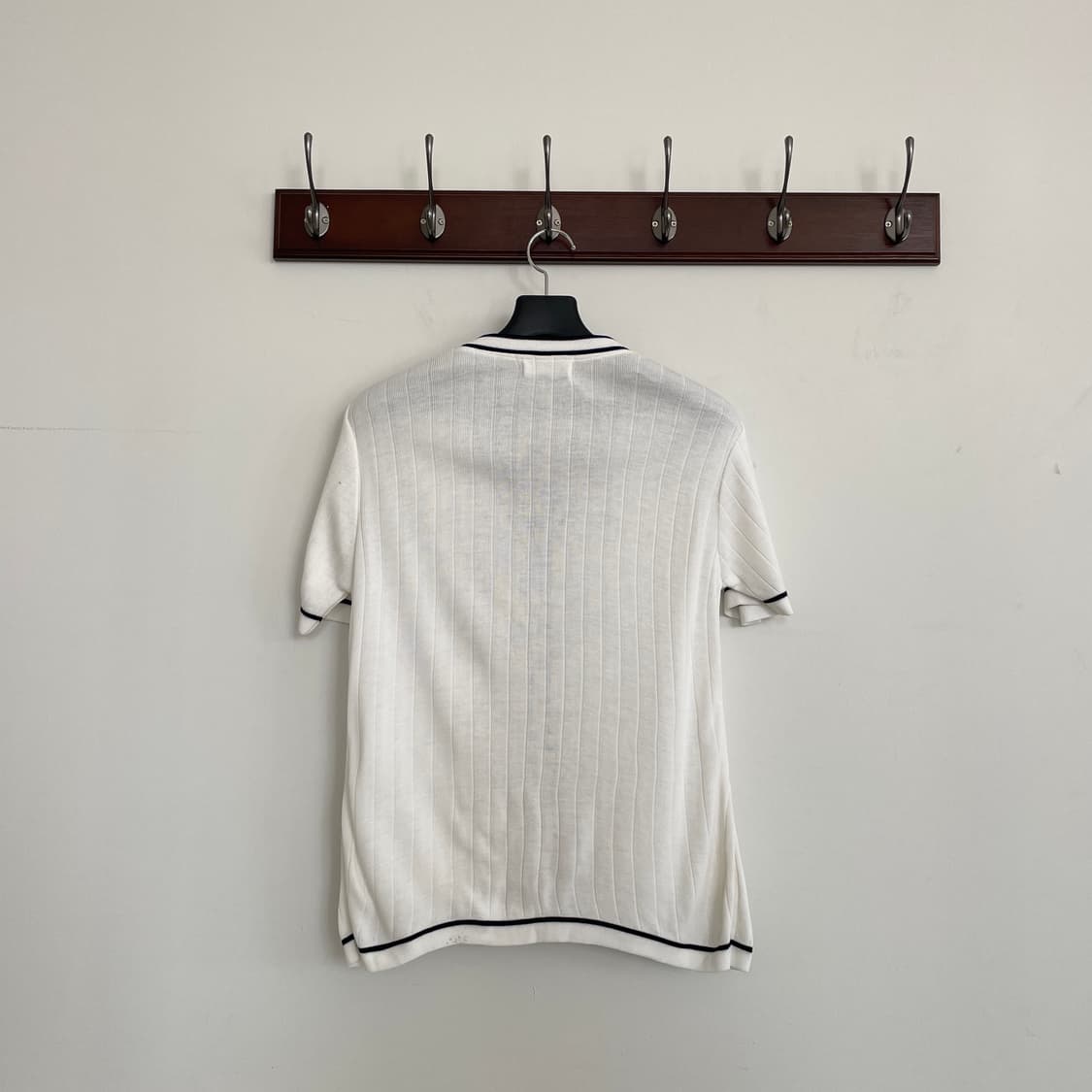 재팬 빈티지 캐쥬얼 컨템포러리 반팔 가디건  상품이미지3