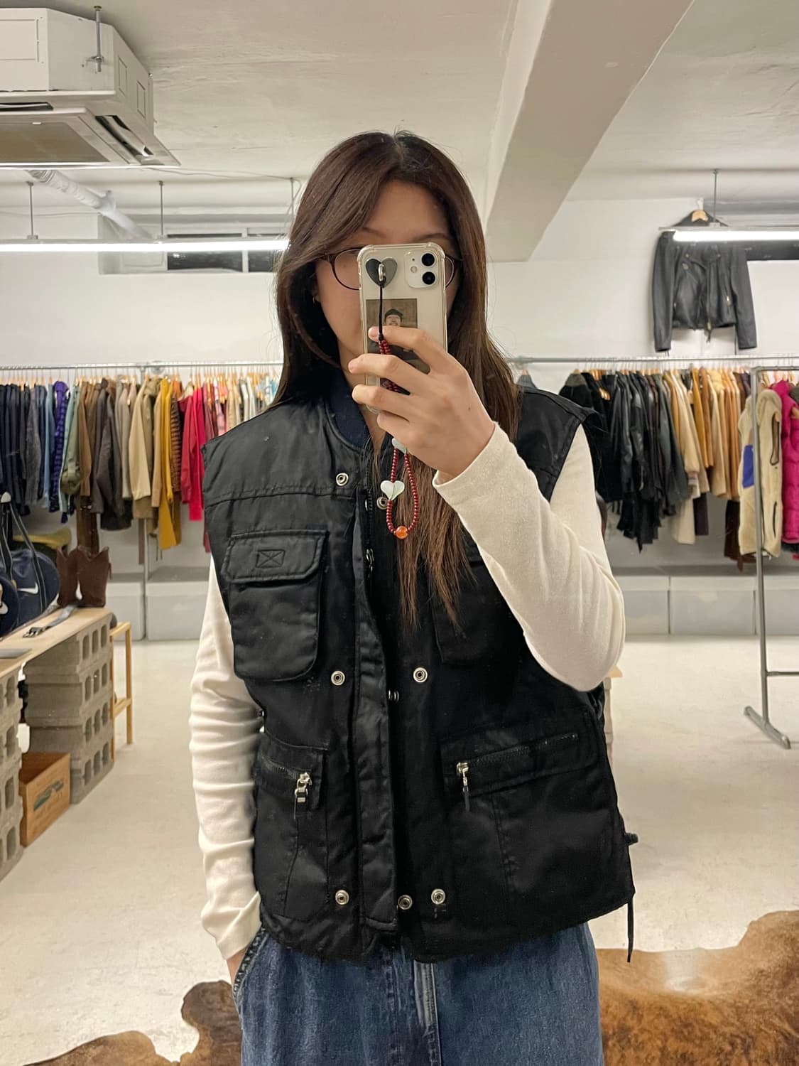 VTG lace-up tactical vest 상품이미지1