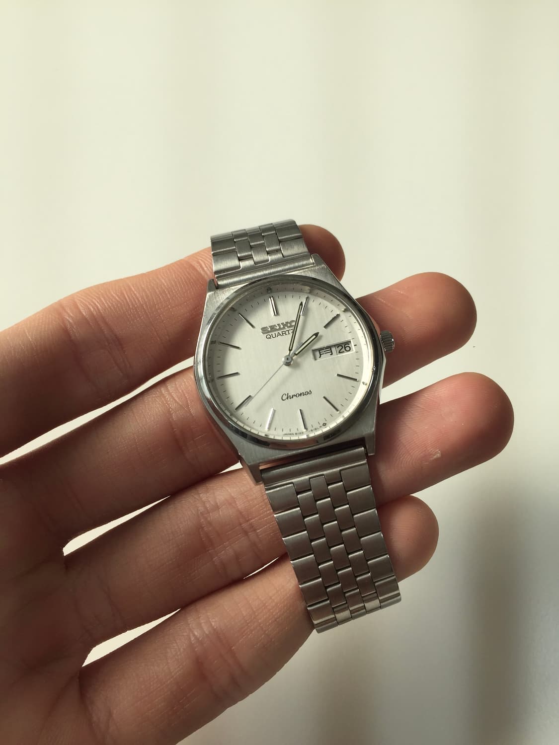 80s seiko chronos quartz day-date 상품이미지4