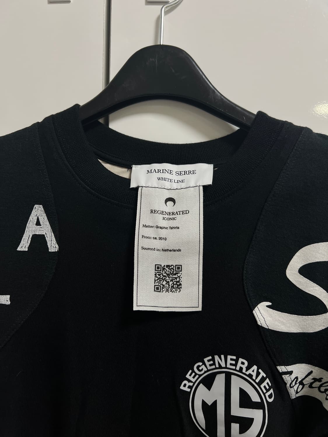 Marineserre white line graphic Tshirts 상품이미지5