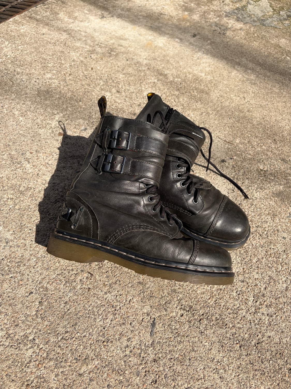 265) Dr. Martens 바든 더블 버클 바이커부츠 상품이미지2