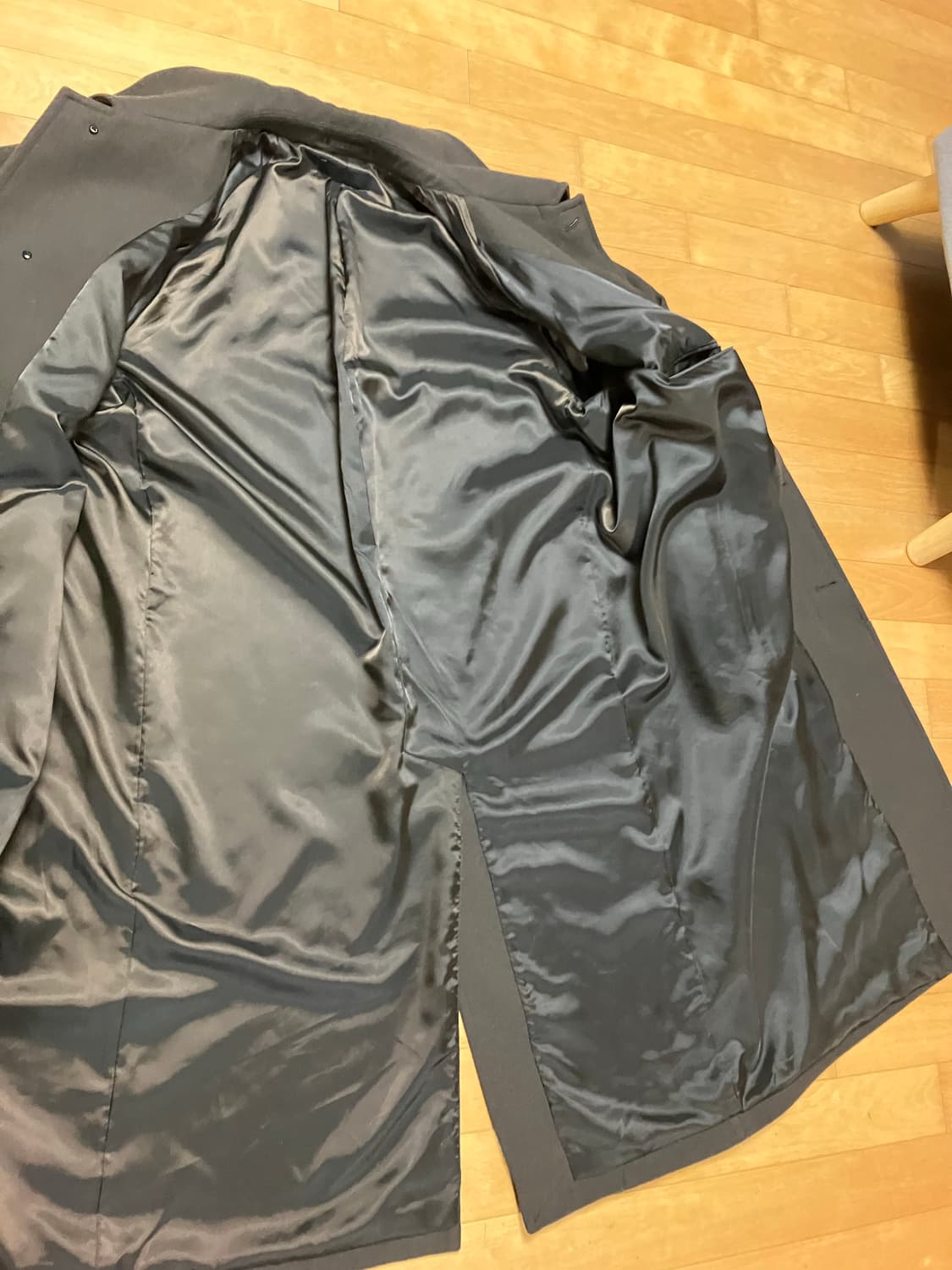 유니클로 발마칸 코트 브라운 XXL 상품이미지4