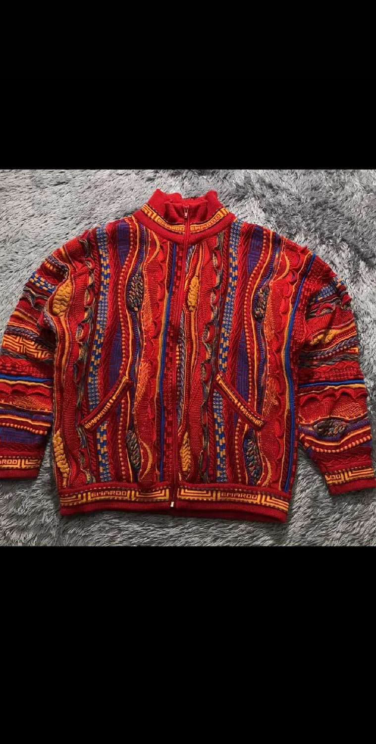 [M-L, A급, 공용]@ 쿠지스타일 오스트레일리아 집업 울가디건 상품이미지1