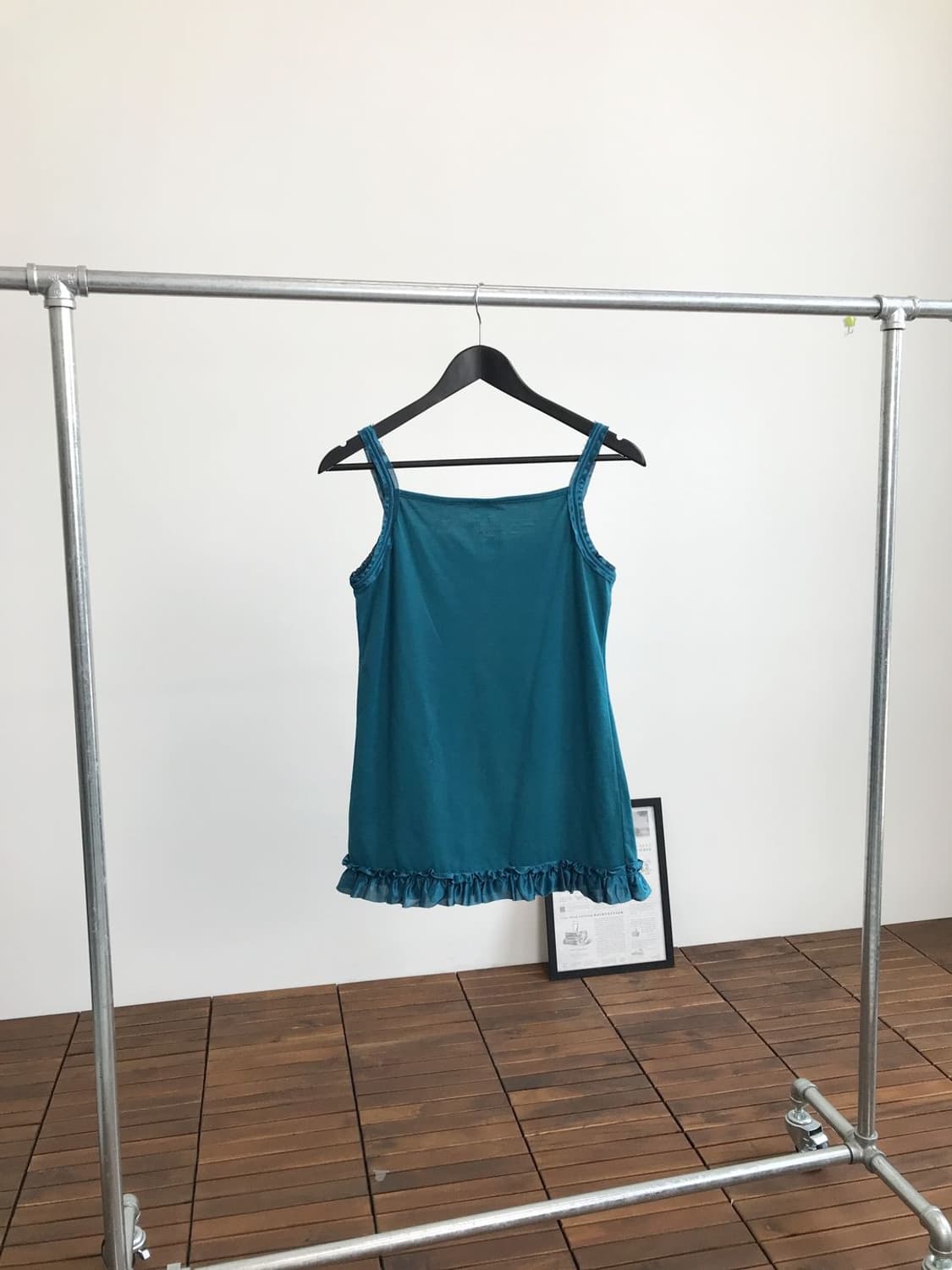 Jpn Ruffle Tiara Sleeveless T-Shirts 상품이미지6
