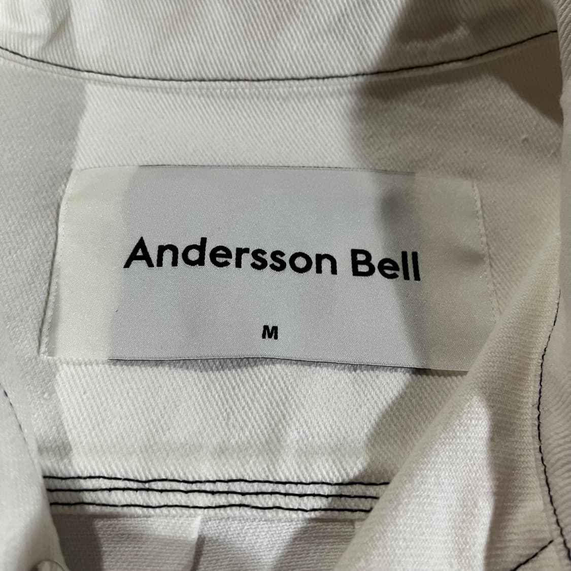 [105] 앤더슨벨 오버 데님자켓 상품이미지4