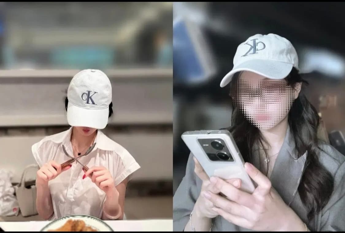 연청 라이트데님 CK 캘빈클라인 레터링 데님 볼캡 모자 상품이미지2