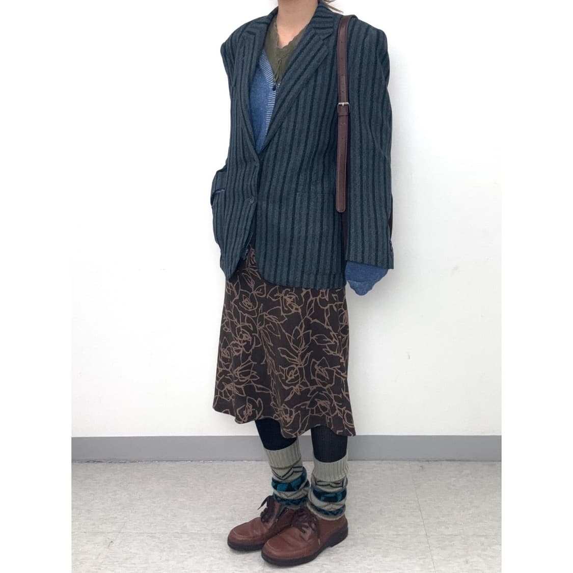 빈티지 울 블레이저 자켓 상품이미지3