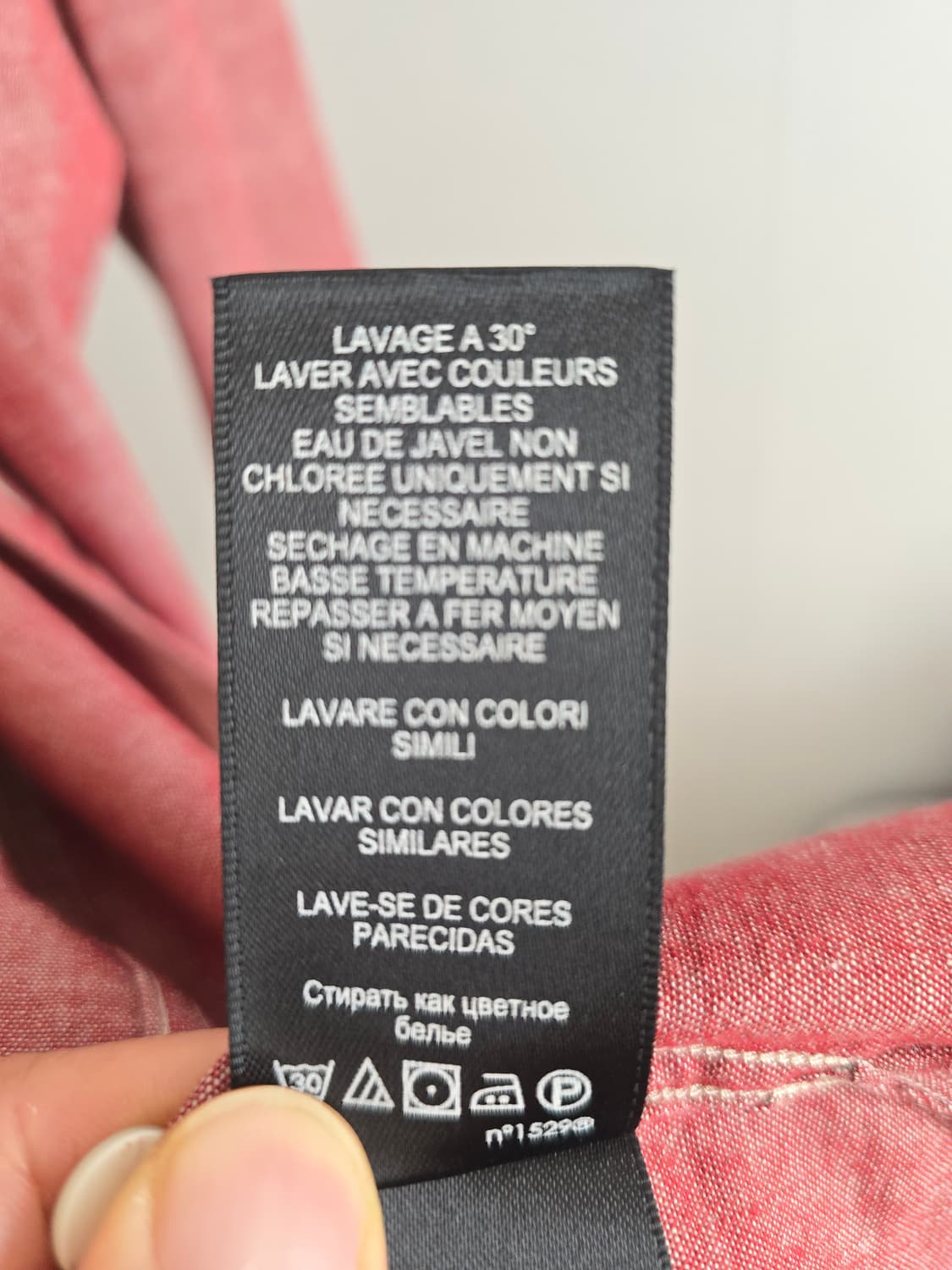 ​[RRL] 더블알엘 red/coral샴브레이 워크 셔츠 (15 1/2) 상품이미지5