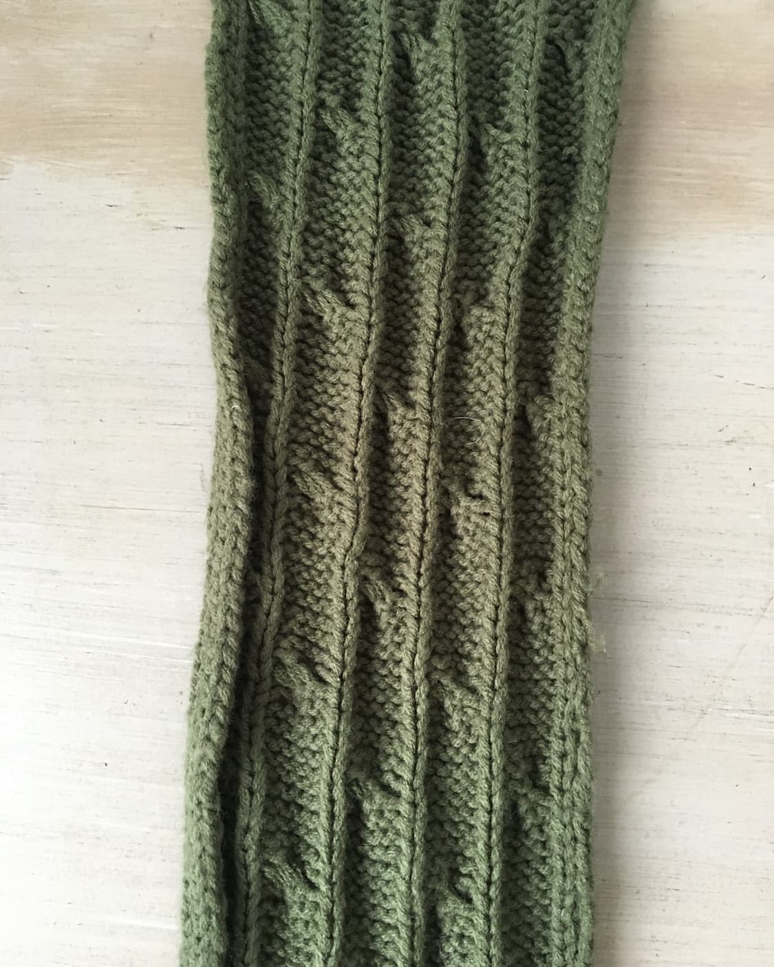  cable pattern knit muffler 상품이미지3