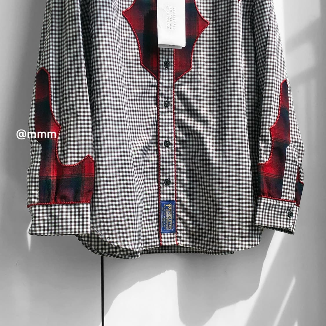 마르지엘라/펜들턴 웨스턴 셔츠 상품이미지4