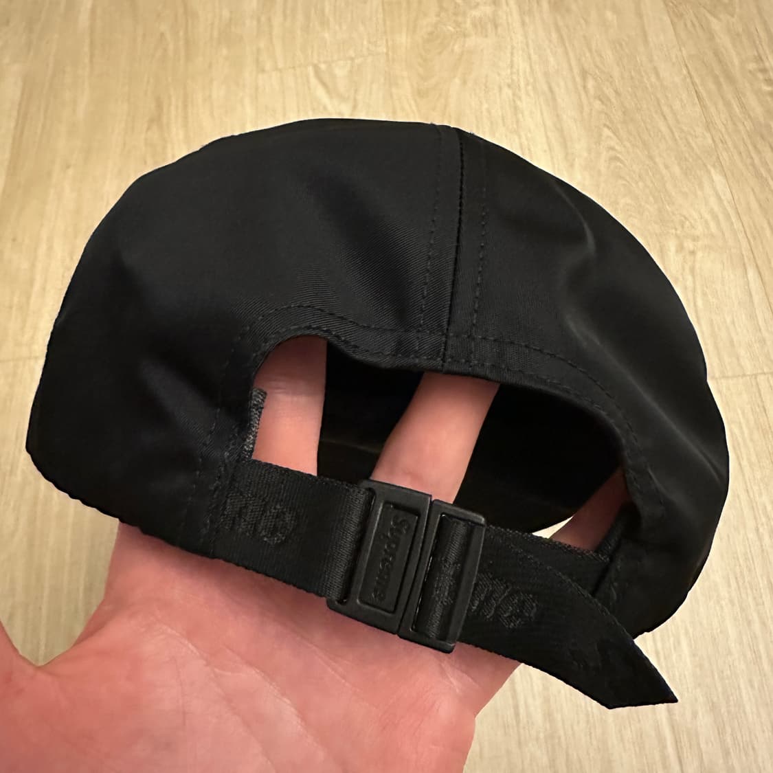 24FW 슈프림 에나멜 스몰 박스 블랙 6패널 볼캡 상품이미지3