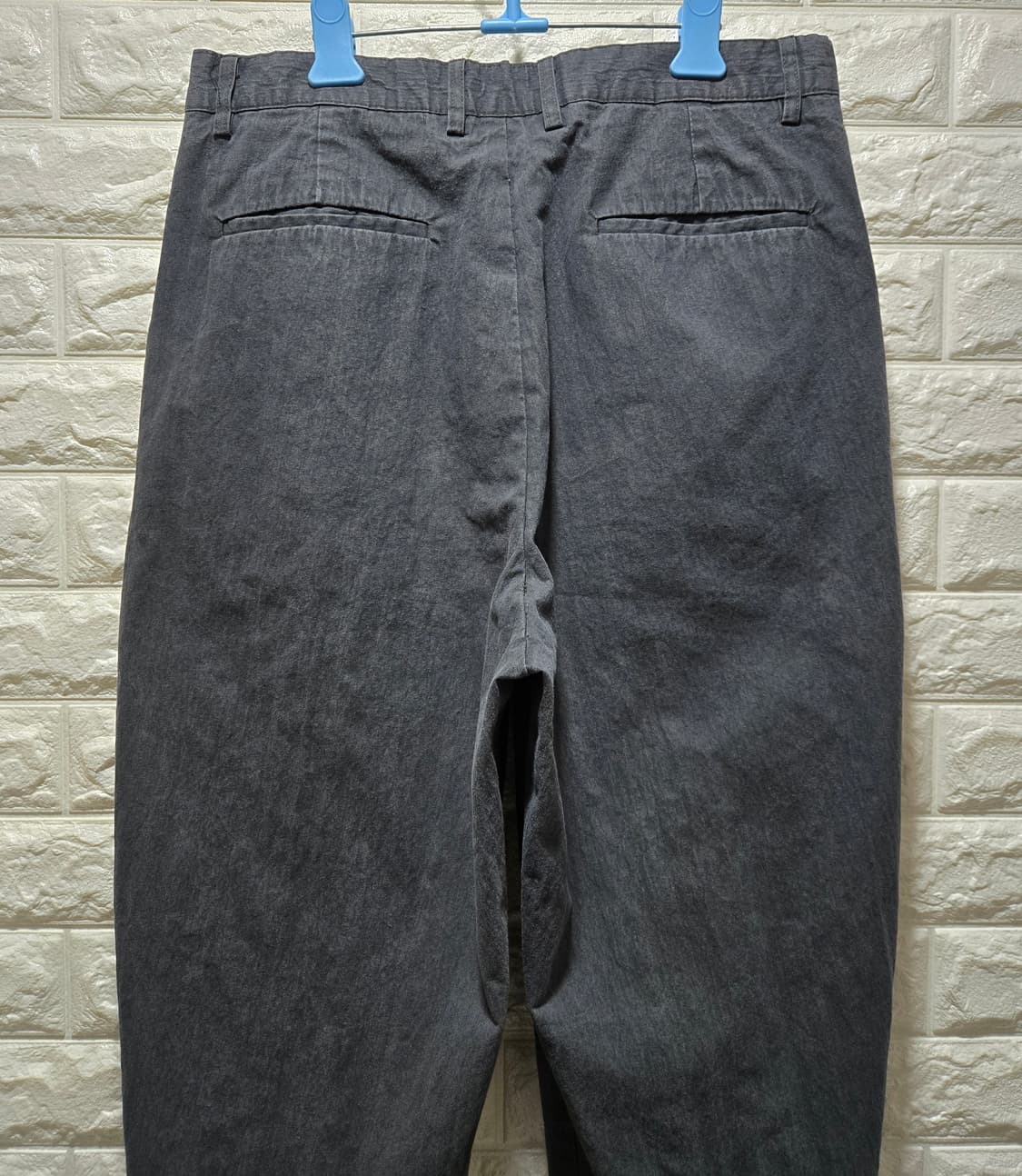 딥하우스 벌룬핏 핀턱 와이드팬츠 34 상품이미지6