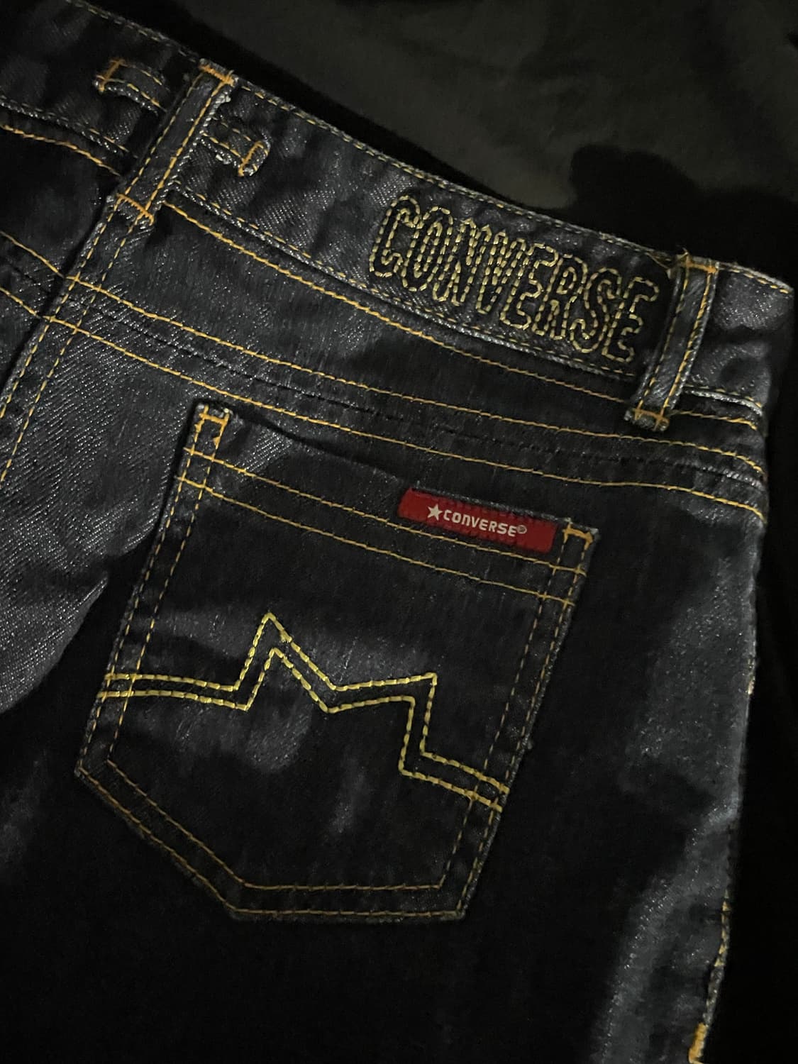 Converse 컨버스 별 프린팅 청스커트 상품이미지4